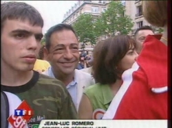 interview sur TF1 pour la Gay Pride 2006 le 24 jui